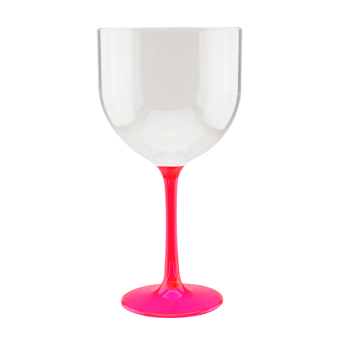 COPA DE GIN CON BASE PINK NEON 500ML SUPERCOPO