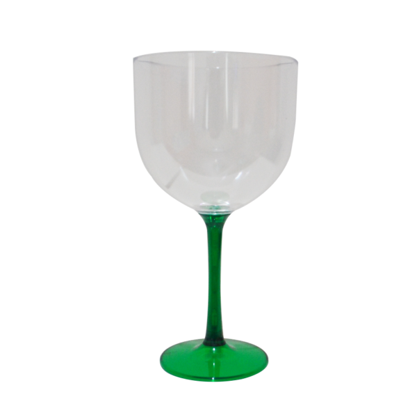 COPA DE GIN BASE VERDE BANDERA 600ML SUPERCOPO