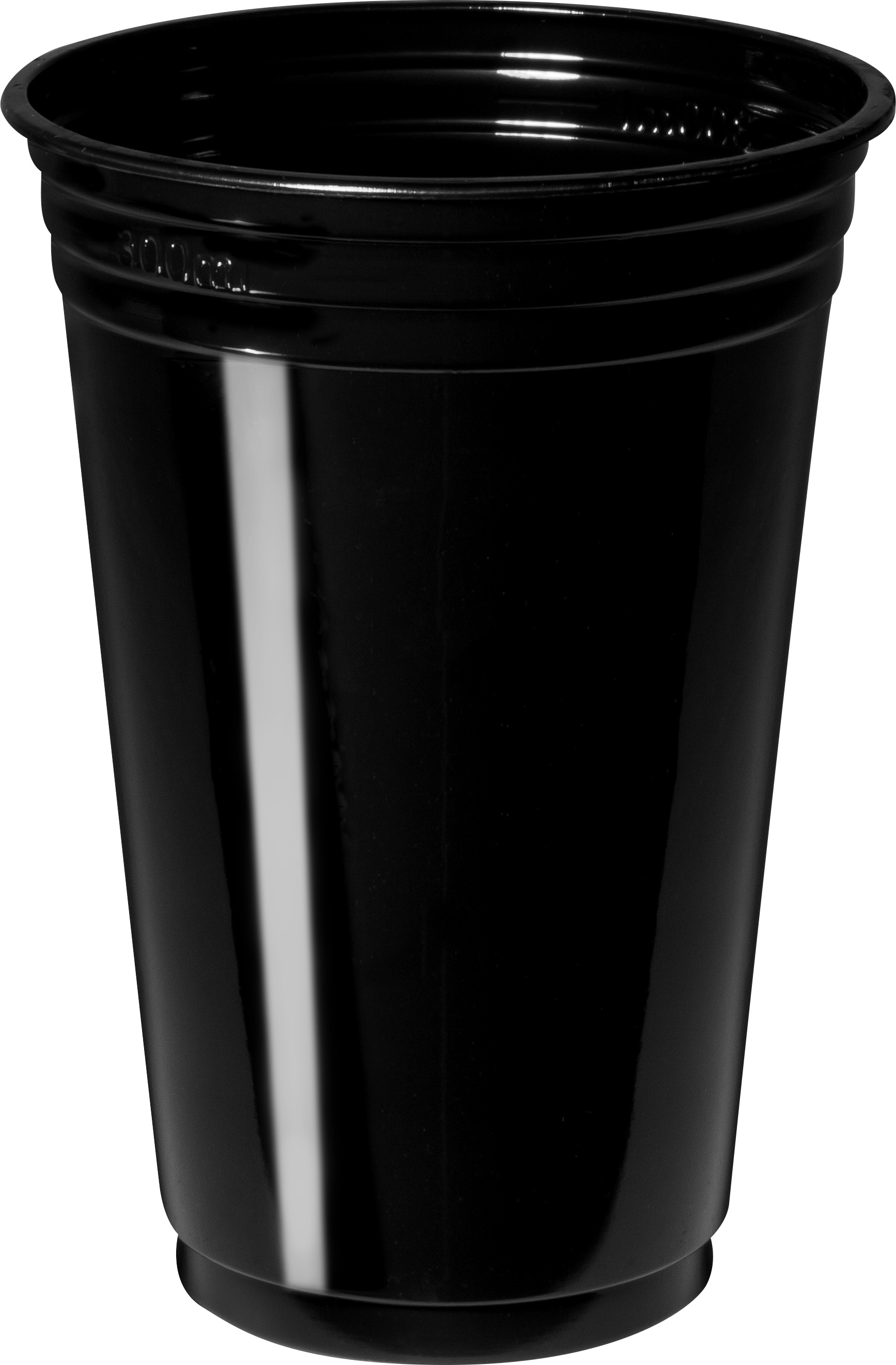 PPTF-330 VASO BALADA NEGRO 300 ML  