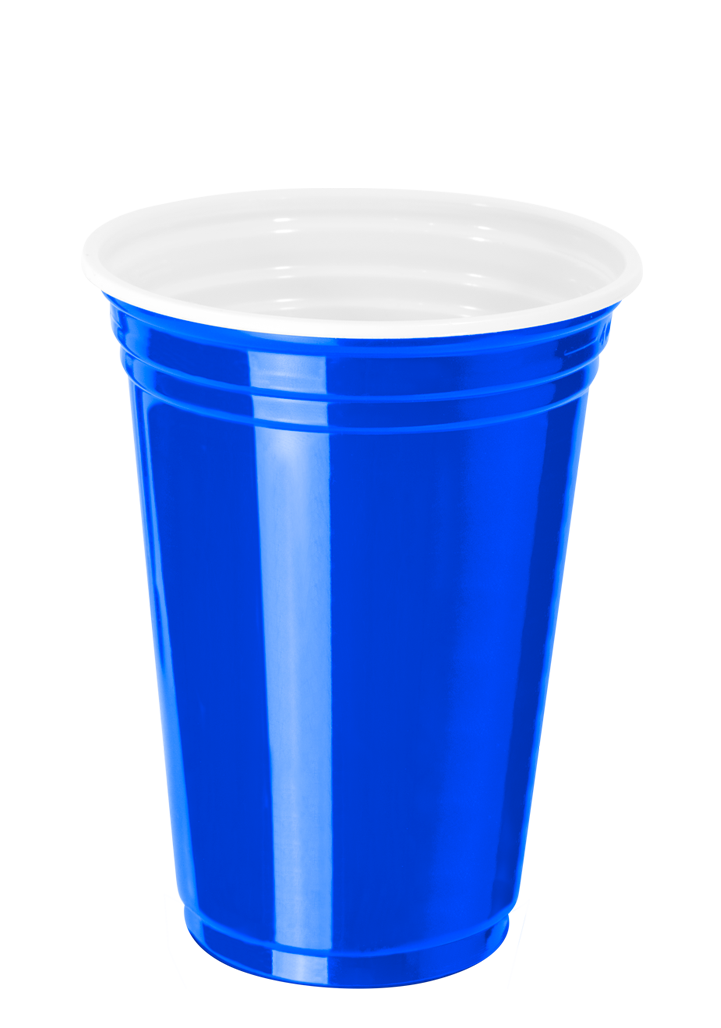 CF-400 VASO FESTA AZUL 400 ML  X 25UN.